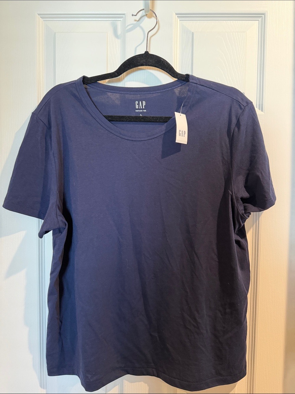 GAP Dark Navy 100% Cotton Vintage Tee - L